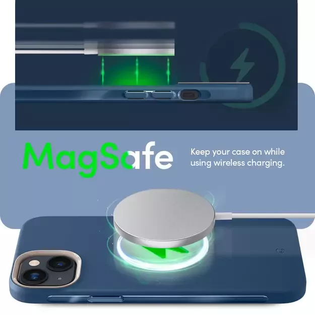 Spigen Cyrill Ultra Color Mag Case with MagSafe for iPhone 14 Plus - Navy Blue 27