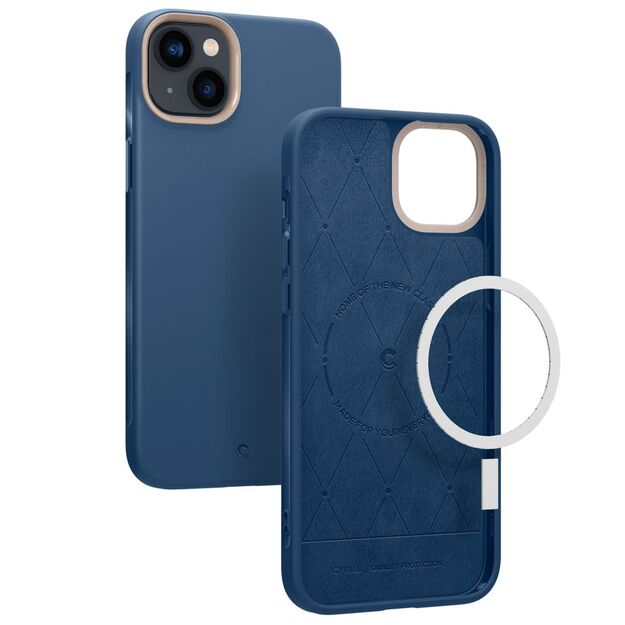Spigen Cyrill Ultra Color Mag Case with MagSafe for iPhone 14 Plus - Navy Blue 43