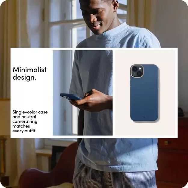 Spigen Cyrill Ultra Color Mag Case with MagSafe for iPhone 14 Plus - Navy Blue 14