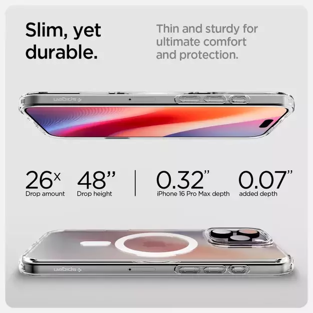Spigen Ultra Hybrid iPhone 16 Pro Case - White 24