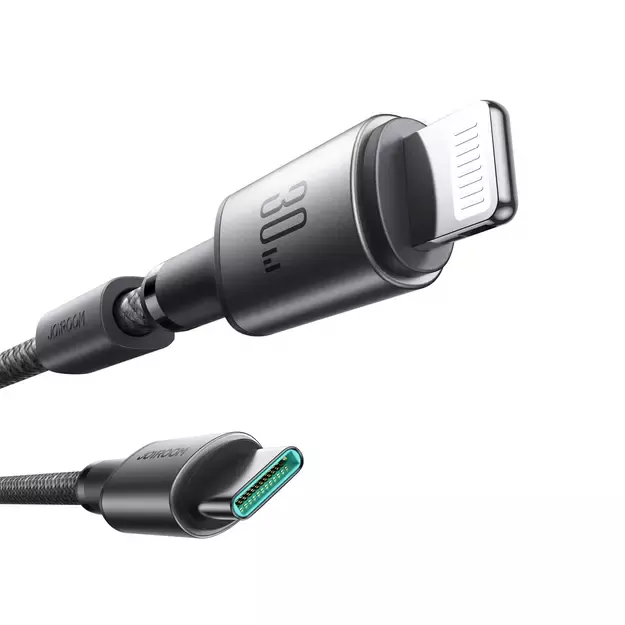 Joyroom S-A50 Unlimited Series 60W USB-C - Lightning Cable with Magnetic Organizer 1.2m - Gray 3