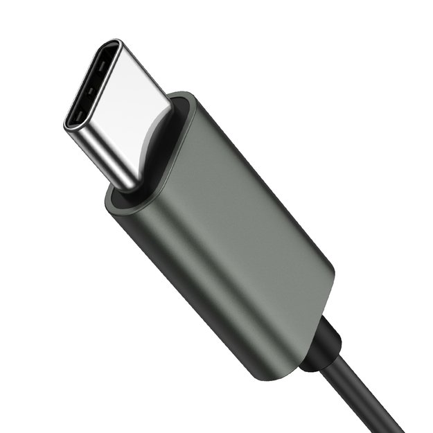 Joyroom JR-EC06 USB-C in-ear headphones - gray 5