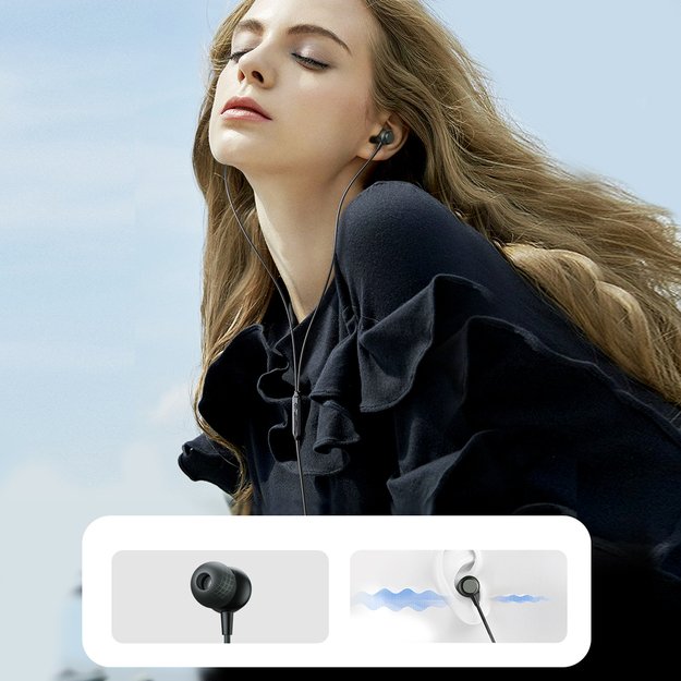 Joyroom JR-EC06 USB-C in-ear headphones - gray 8