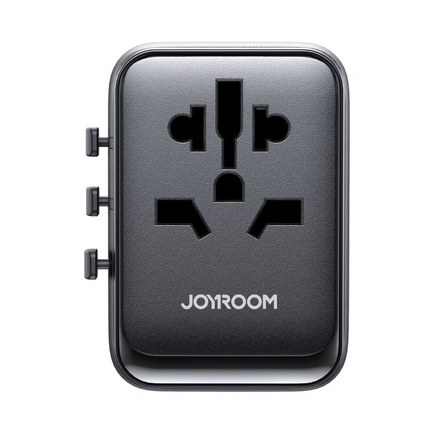 Joyroom JR-TCW01 Travel Adapter Universal 17W EU / US / UK / JP / AU / CN - Black 1