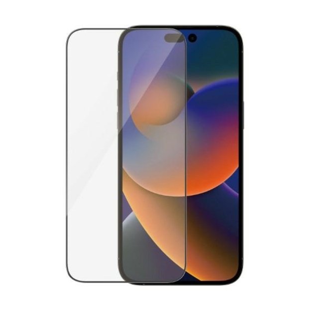 PanzerGlass Ultra-Wide Fit antibacterial tempered glass with glare filter and positioner for iPhone 14 Pro Max 1