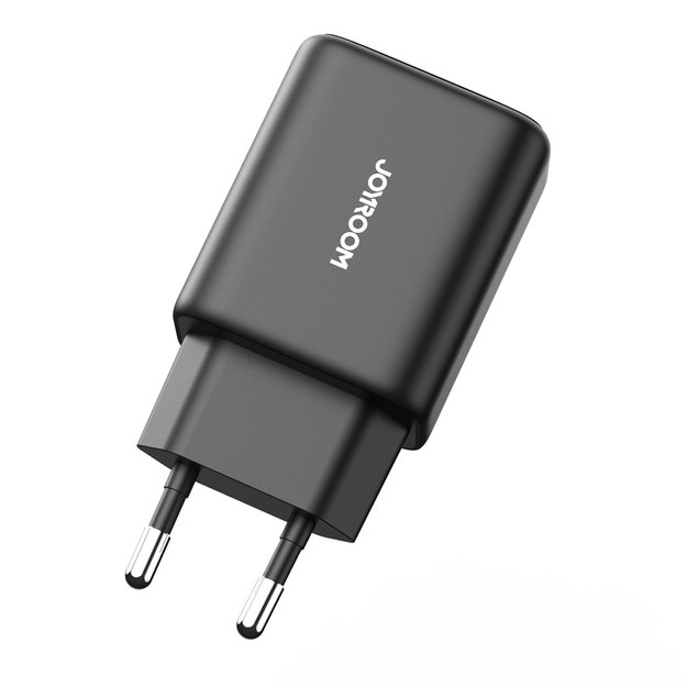 Joyroom JR-TCF23 network charger USB-C 25W SFC / PPS / PD - black + USB-C / USB-C cable 1m 4