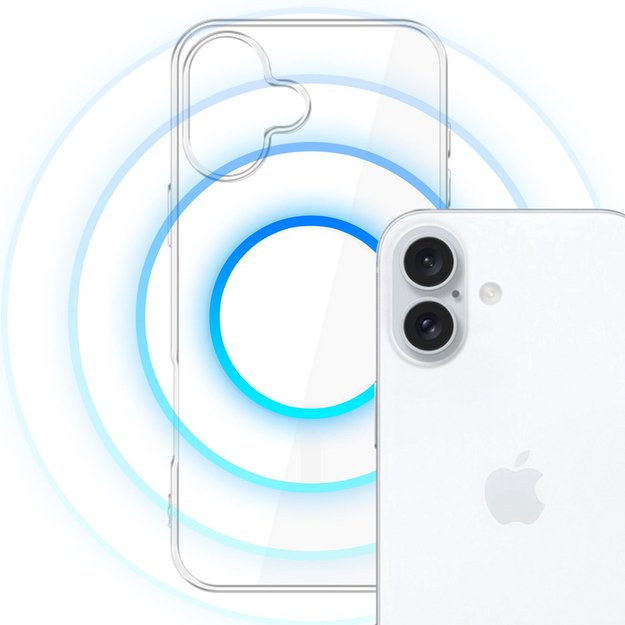 3mk Clear MagCase for Apple iPhone 16 Plus - transparent 1
