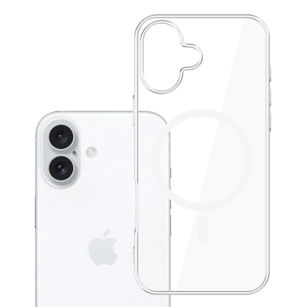 3mk Clear MagCase for Apple iPhone 16 Plus - transparent 2