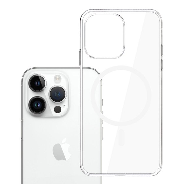 3mk Clear MagCase Case for Apple iPhone 13 Pro Max - Transparent 1