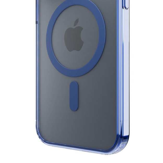 3mk Frosty MagCase Blue Case for Apple iPhone 16 Plus - Transparent 1