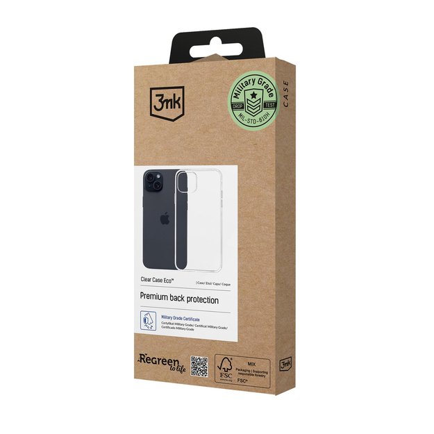 3mk Clear Case Eco for Apple iPhone 14 plus - transparent 10