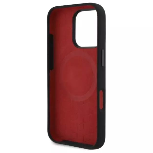 BMW Silicone Random Lines MagSafe Case for iPhone 16 Pro Max - Black 13