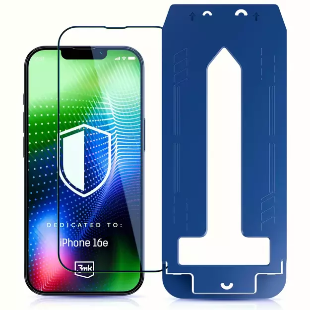 3mk HARDY® Ultra Glass™ tempered glass for Apple iPhone 16E