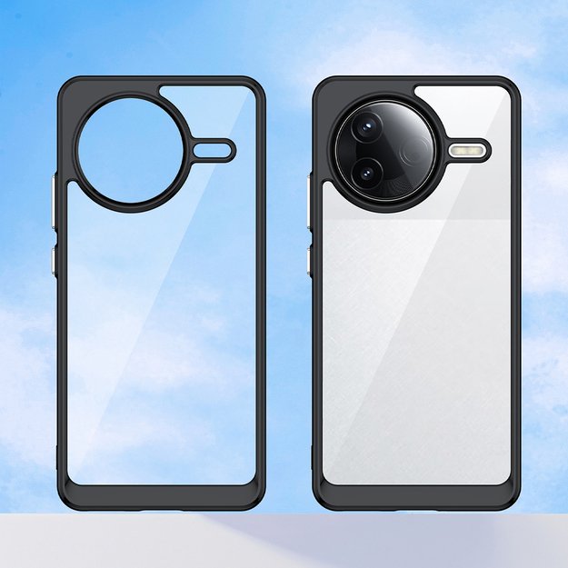 Outer Space Case with Gel Frame for Xiaomi Poco F7 Ultra - Black 6