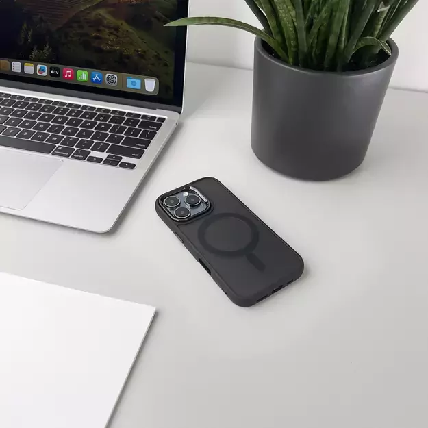 Fashion Case with MagSafe for Samsung Galaxy A16 5G - Black 5