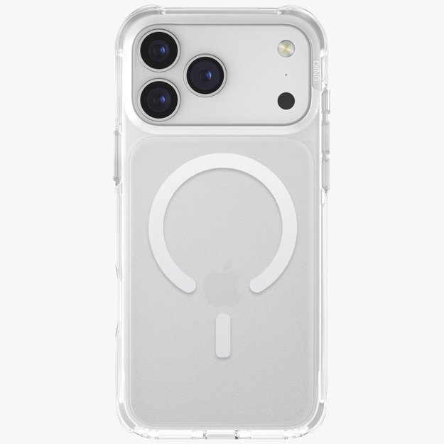 Uniq LifePro Xtreme Magclick Charging Case for iPhone 17 Pro Max - Clear-Glitter 1
