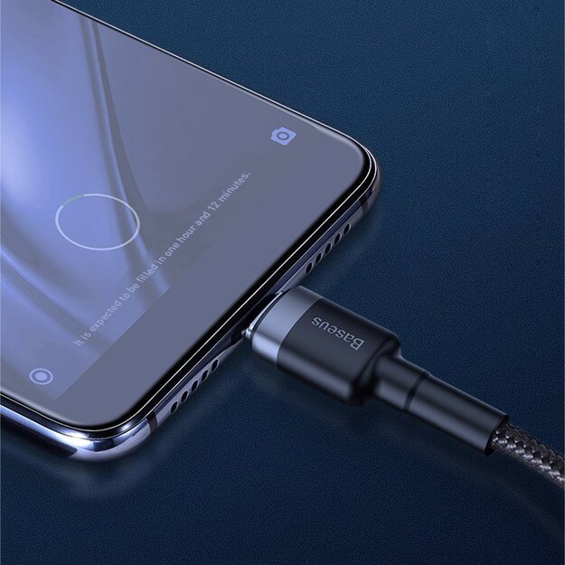 Baseus Cafule cable USB Type C SuperCharge 40W Quick Charge 3.0 QC 3.0 1m gray-black (CATKLF-PG1) 11