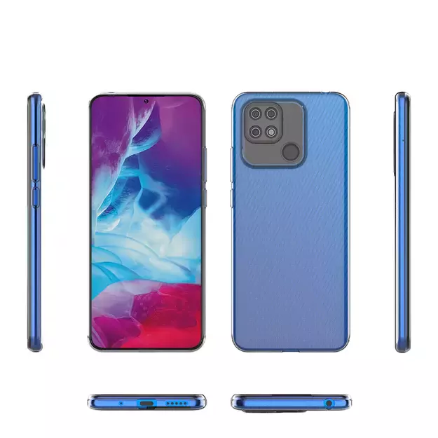 Ultra Clear 0.5mm case for Xiaomi Poco C40 thin cover transparent 2