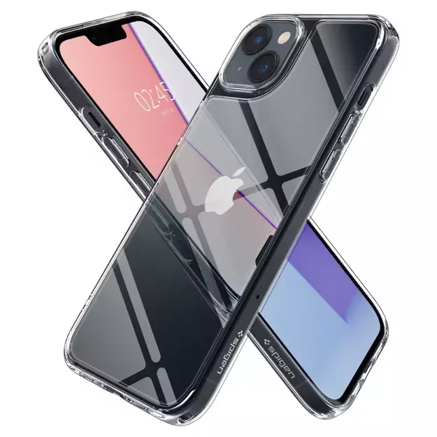 Spigen Quartz Hybrid iPhone 14 Plus Case - Clear 13