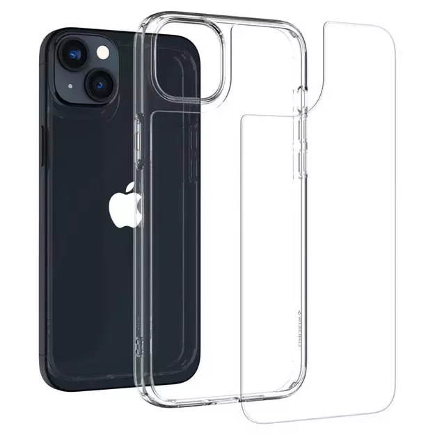 Spigen Quartz Hybrid iPhone 14 Plus Case - Clear 12