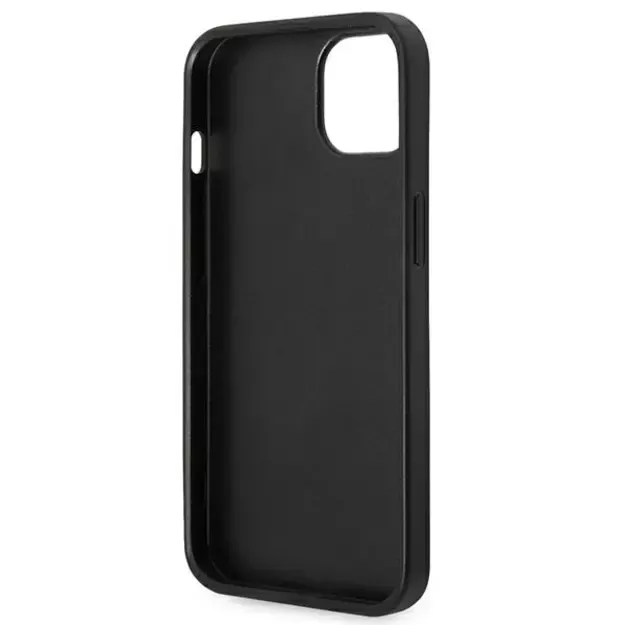Karl Lagerfeld KLHCP14MSAPCHG iPhone 14 Plus 6,7  hardcase srebrny/silver Saffiano Choupette Head Patch 13