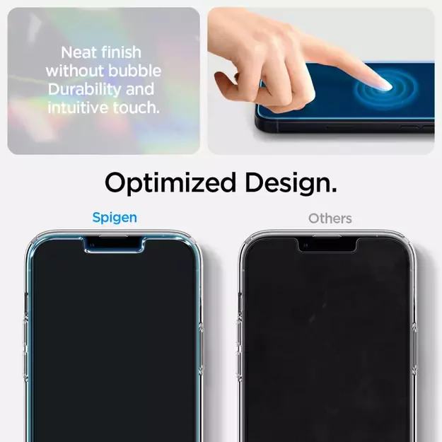 Spigen Crystal Case and Tempered Glass Set for iPhone 14 Plus - Clear 6