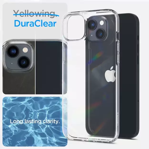 Spigen Crystal Case and Tempered Glass Set for iPhone 14 Plus - Clear 7