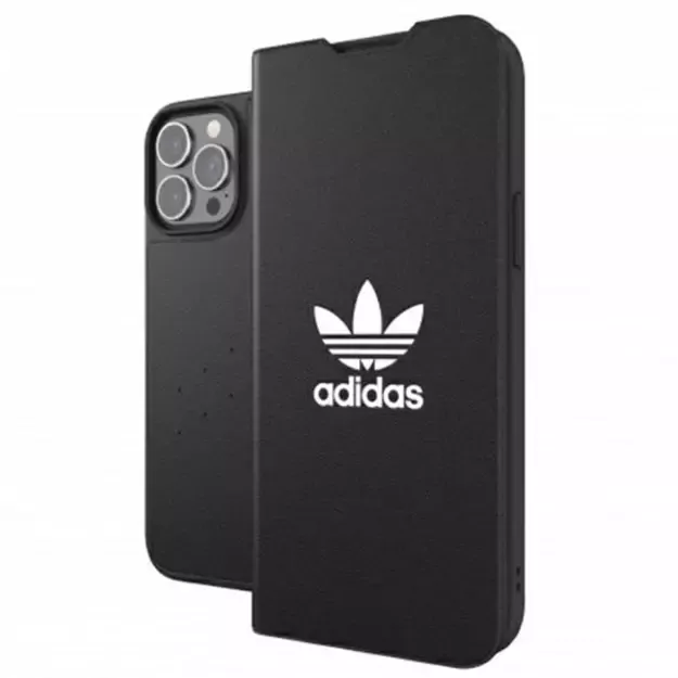 Adidas OR Booklet Case BASIC iPhone 13 Pro Max 6,7  czarno biały/black white 47127 7