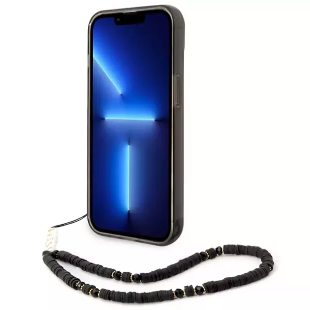 Guess GUHCP14MHGCOHK iPhone 14 Plus 6,7 &quot black / black hardcase Translucent Pearl Strap 3