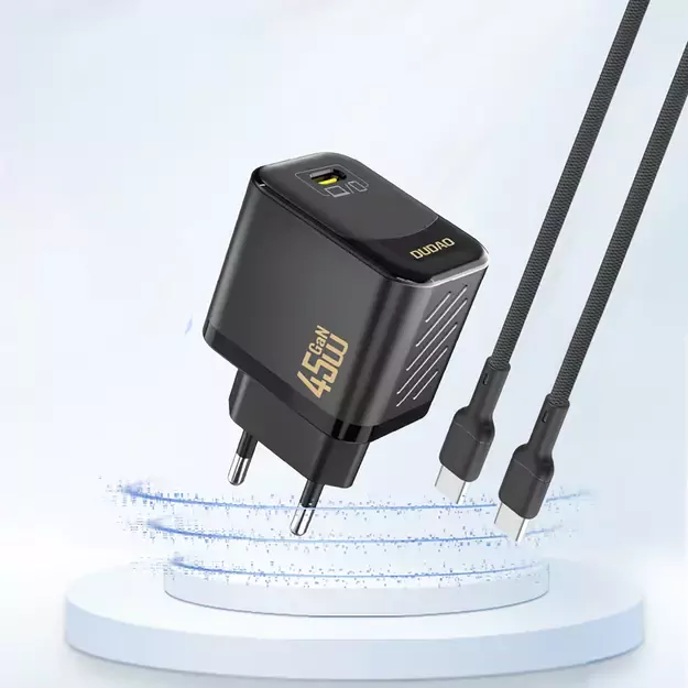 Dudao A28 45W GaN USB-C Wall Charger - Black 1