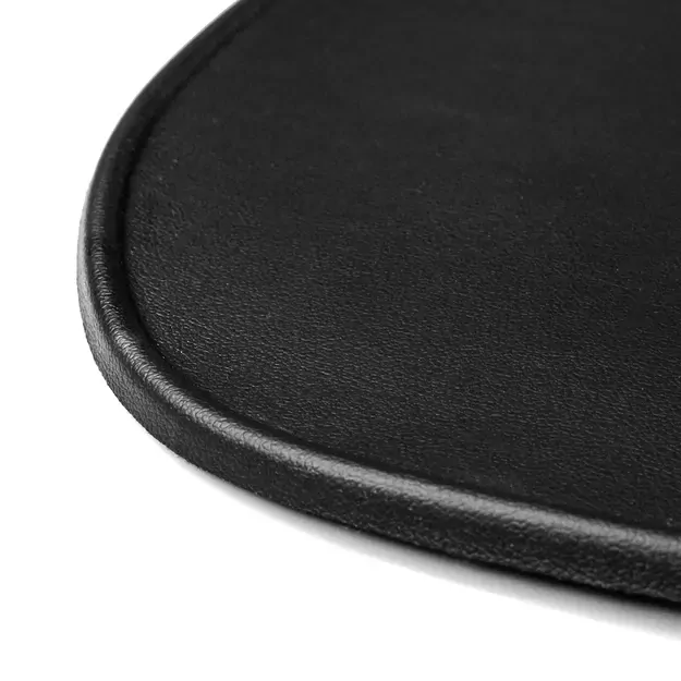 Ergonomic Mouse Pad and Wrist Rest Gel Eco Leather Large Anti-Slip - Black 4