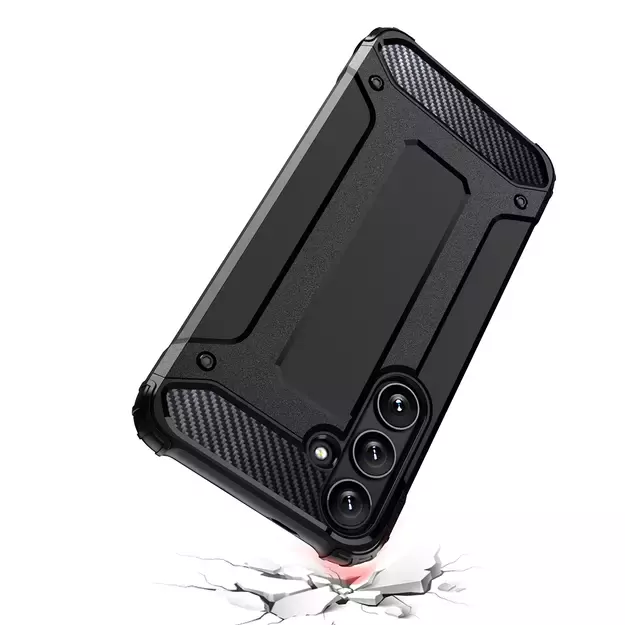 Hybrid Armor Case for Samsung Galaxy S24 FE Armored Hybrid Case - Black 13