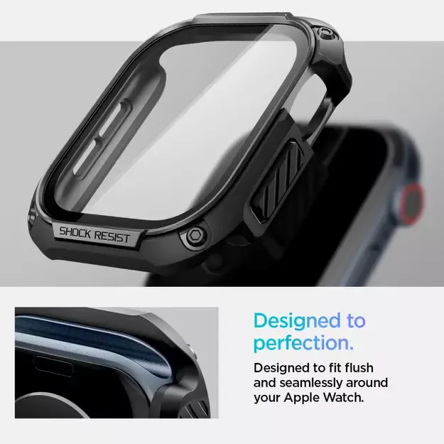 Spigen Tough Armor Case for Apple Watch 10 46mm - Black 24