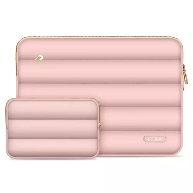 Tech-Protect Puffy 15-16&quot  Laptop Bag - Pink