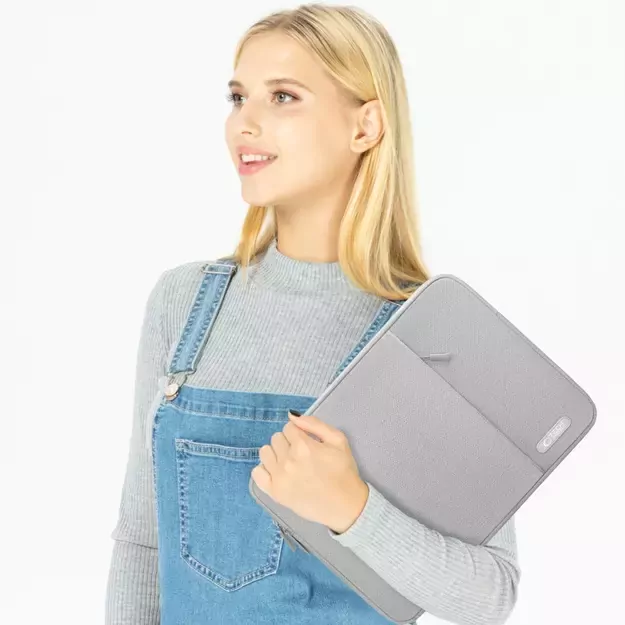 15-16 Tech-Protect Sleeve Laptop Bag - Gray 7