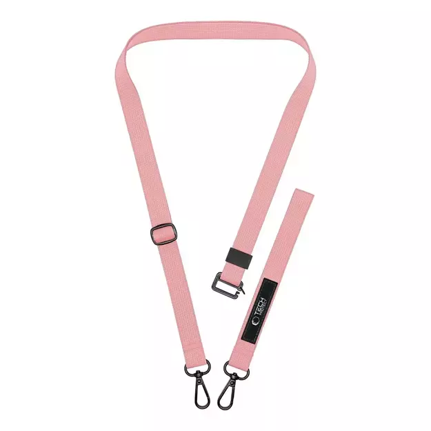 Tech-Protect C65 Rope Crossbody Leash - Pink 3