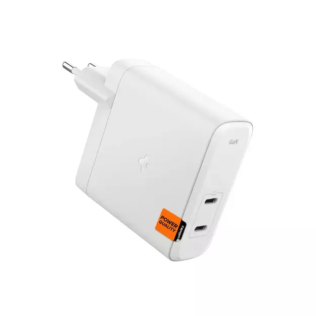 Spigen ArcStation Pro Charger + USB-C 140-W Cable - White