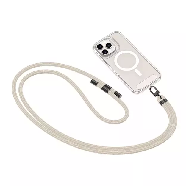 Tech-Protect C7S Rope Crossbody Strap Leash - Beige 1