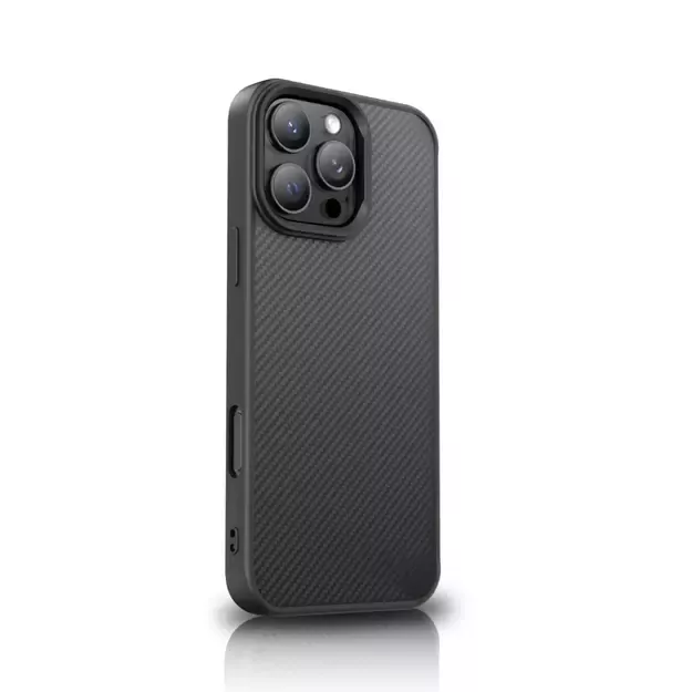Wozinsky Carbon Fiber Case with MagSafe for Samsung Galaxy S25 - Black 7