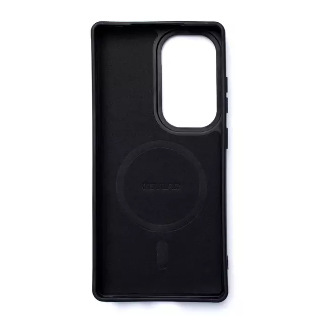 Wozinsky Carbon Fiber Case with MagSafe for Samsung Galaxy S25 - Black 6