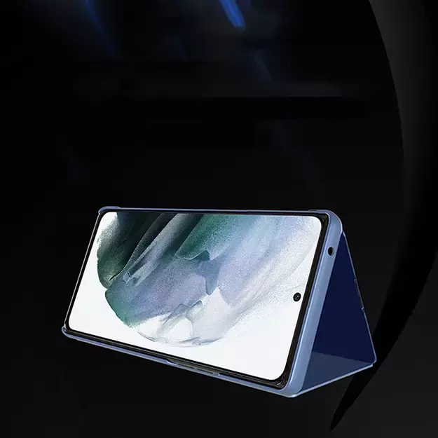 Clear View Case for Samsung Galaxy A56 Cover with Flip - Blue 4