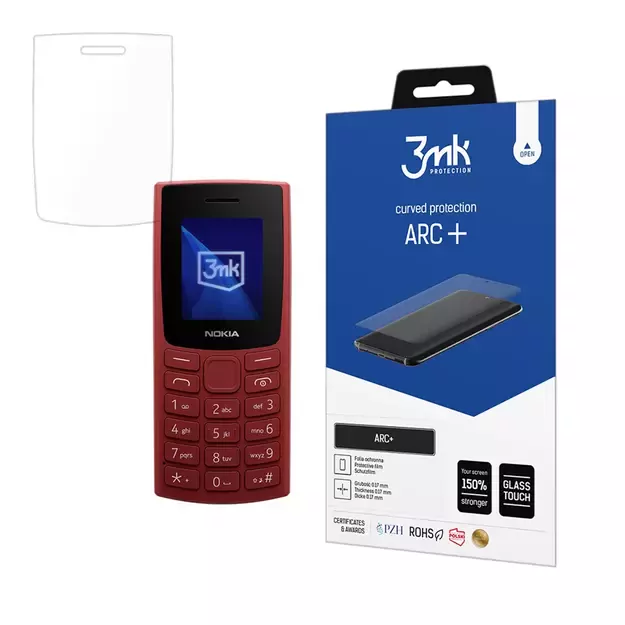 Protective film 3mk ARC+ for Nokia 105 4G (2023)