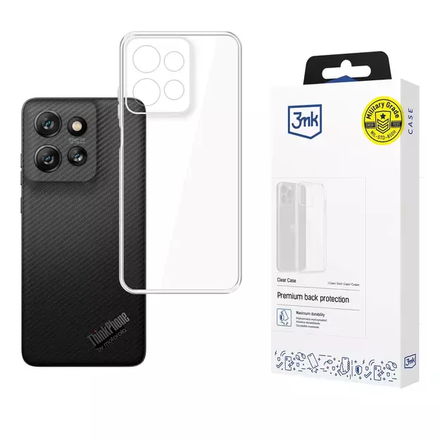 3mk Clear Case for Motorola ThinkPhone25 - transparent