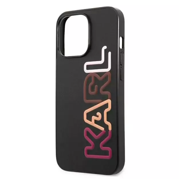 Karl Lagerfeld KLHCP13LPCOBK iPhone 13 Pro / 13 6,1  czarny/black hardcase Multipink Brand 12