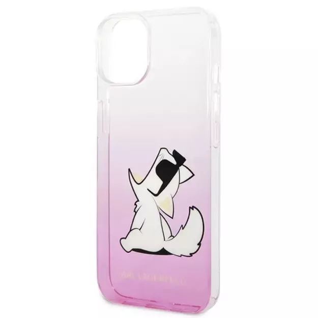Karl Lagerfeld KLHCP14MCFNRCPI iPhone 14 Plus 6.7 &quot hardcase pink / pink Choupette Fun 12