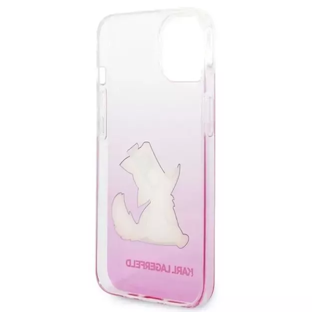 Karl Lagerfeld KLHCP14MCFNRCPI iPhone 14 Plus 6.7 &quot hardcase pink / pink Choupette Fun 13
