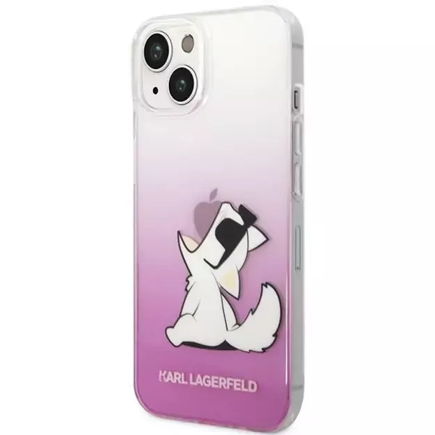 Karl Lagerfeld KLHCP14MCFNRCPI iPhone 14 Plus 6.7 &quot hardcase pink / pink Choupette Fun 8