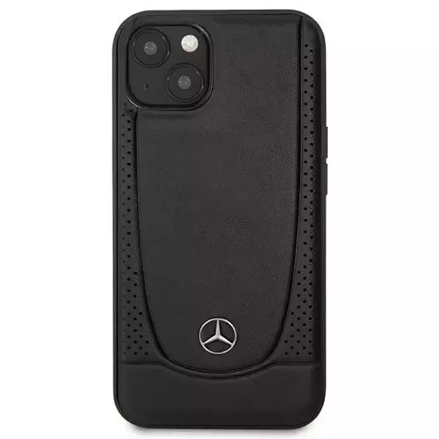 Mercedes MEHCP14MARMBK iPhone 14 Plus 6.7 &quot black / black hardcase Leather Urban 2