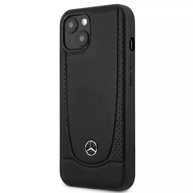 Mercedes MEHCP14MARMBK iPhone 14 Plus 6.7 &quot black / black hardcase Leather Urban 1