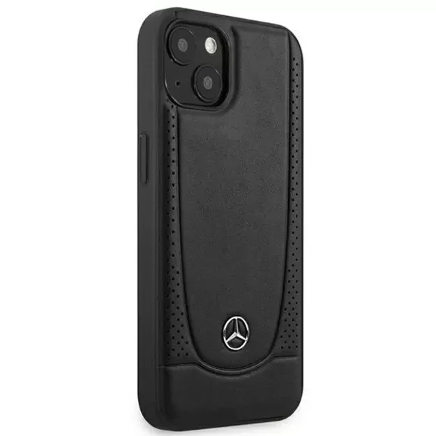 Mercedes MEHCP14MARMBK iPhone 14 Plus 6.7 &quot black / black hardcase Leather Urban 3